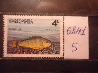 Фото марки Танзания 1986г