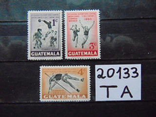 Фото марки Гватемала авиапочта 1950г **