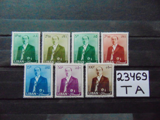 Фото марки Ливан серия 1960г **
