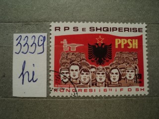 Фото марки Албания