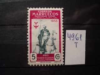 Фото марки Испан. Марокко 1953г *