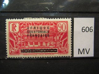 Фото марки Франц. Экваториальная Африка 1936г *