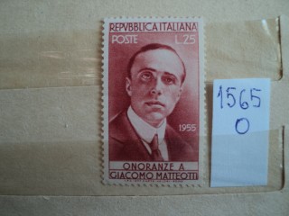 Фото марки Италия 1955г **