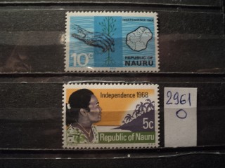 Фото марки Науру серия 1968г **