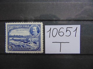 Фото марки Британская Гвиана 1934г *