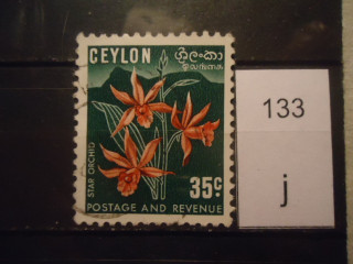 Фото марки Цейлон 1954г