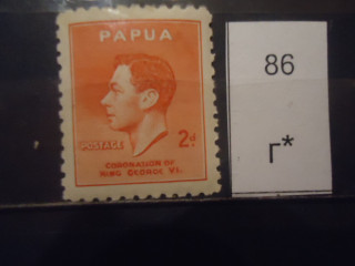 Фото марки Папуа 1937г *