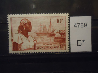 Фото марки Франц. Гваделупа 1947г **