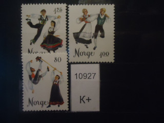 Фото марки Норвегия 1976г **