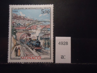 Фото марки Монако 1984г (5€) **
