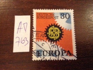 Фото марки Германия 1966г