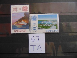 Фото марки Багамские острова 1988г **