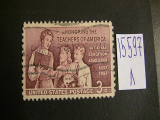 Фото марки США 1957г