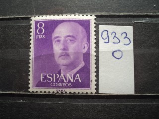 Фото марки Испания 1956г **