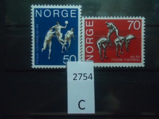 Фото марки Норвегия 1970г серия **