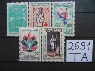 Фото марки Французский Тунис серия 1960г **