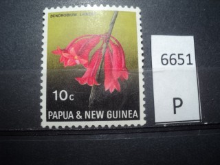 Фото марки Папуа-Новая Гвинея 1969г **