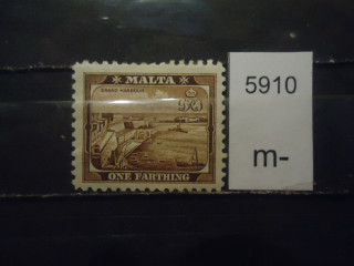 Фото марки Брит. Мальта 1901г *