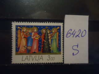 Фото марки Латвия 1992г *