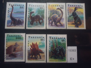 Фото марки Танзания 1991г **