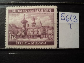 Фото марки Германская оккупация Чехословакии 1940г **