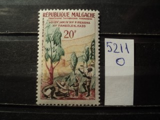 Фото марки Мадагаскар 1960г *