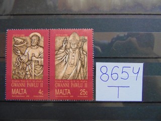 Фото марки Британская Мальта серия 1990г **