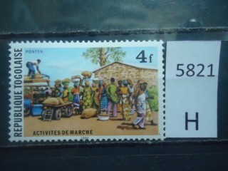 Фото марки Того 1980г **