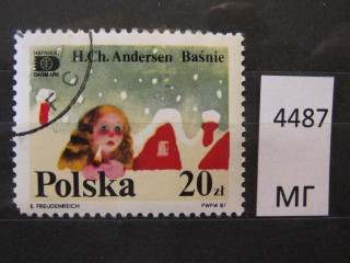Фото марки Польша 1986г