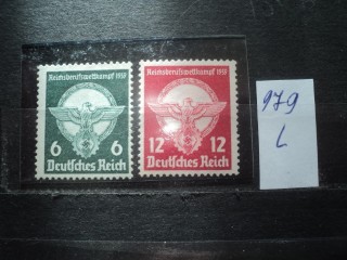 Фото марки Германия Рейх серия 1939г **