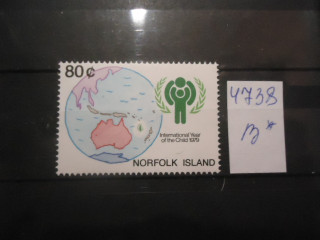 Фото марки Норфолк остров 1979г **