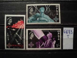 Фото марки Мальта серия 1958г **