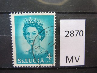Фото марки Брит. Сент Люсия 1964г