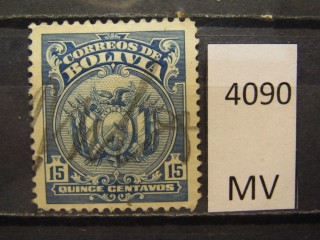 Фото марки Боливия 1923г
