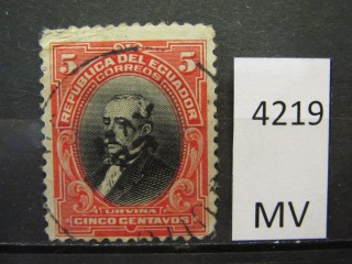 Фото марки Эквадор 1911г