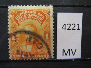 Фото марки Эквадор 1915г
