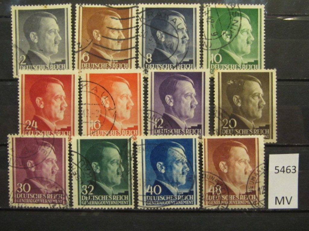 Фото марки Германская оккупация Польши 1941г серия