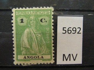 Фото марки Португальская Ангола 1921г *