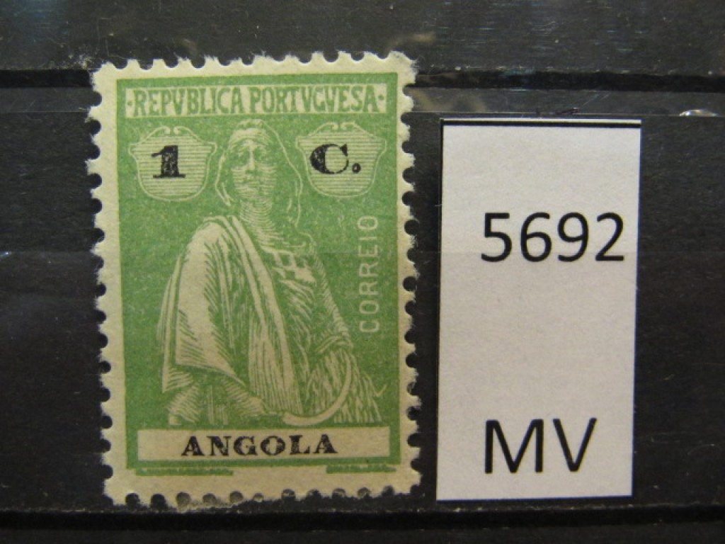 Фото марки Португальская Ангола 1921г *