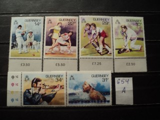 Фото марки Герсей 1986г **