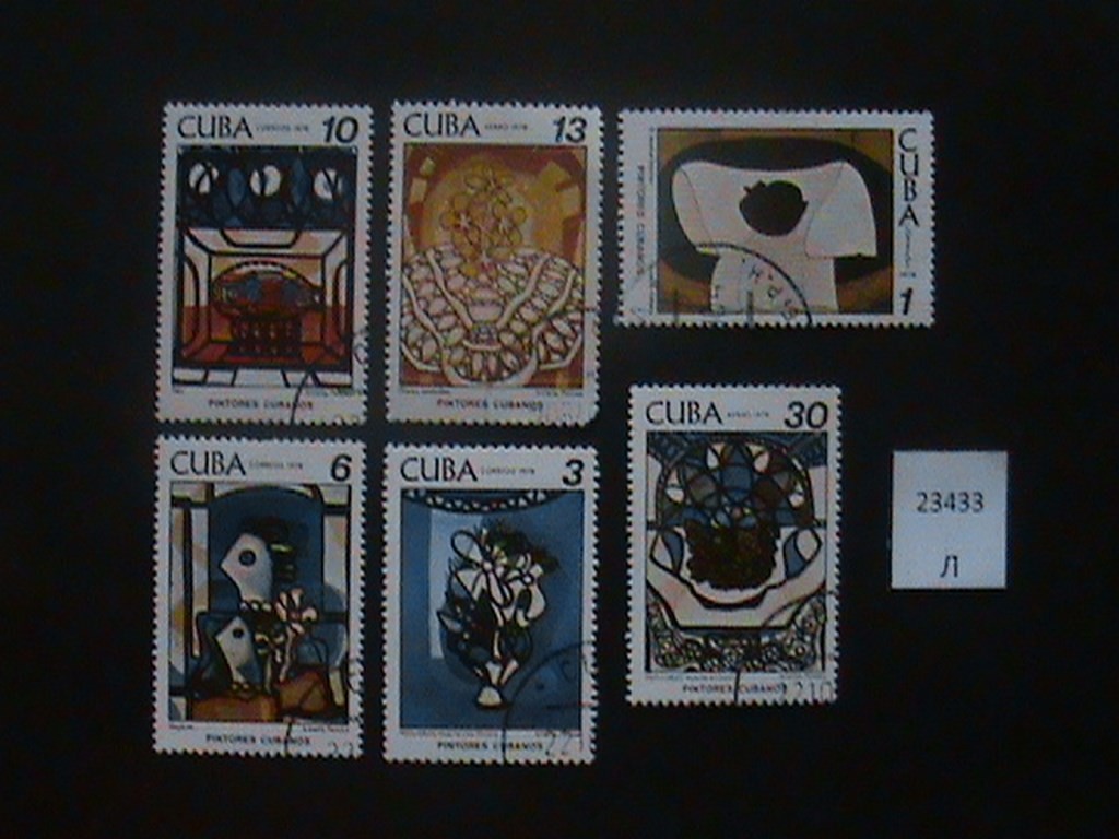 Фото марки Куба 1978г