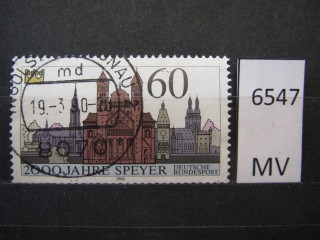 Фото марки ФРГ 1990г