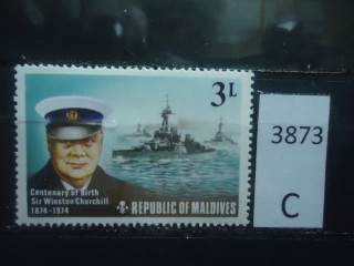 Фото марки Мальдивские острова 1978г **