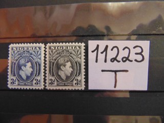 Фото марки Британская Нигерия 1938г **