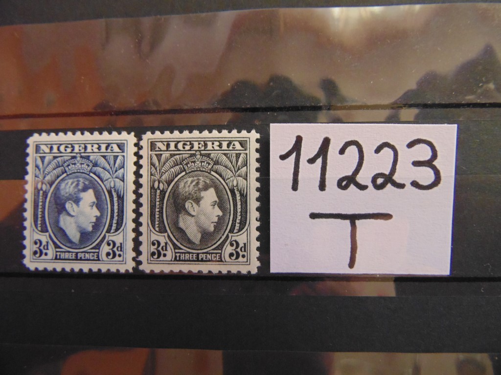 Фото марки Британская Нигерия 1938г **