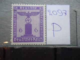 Фото марки Германия Рейх 1938г **