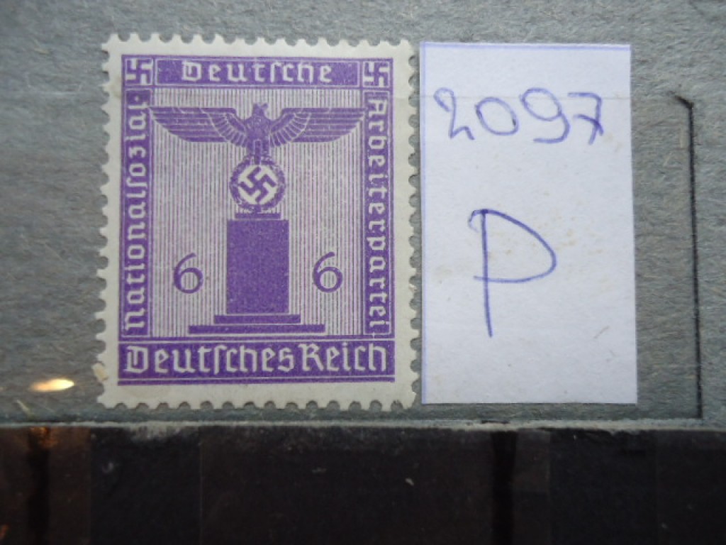 Фото марки Германия Рейх 1938г **