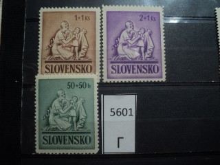 Фото марки Словакия 1939г **