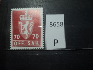 Фото марки Норвегия 1982г **