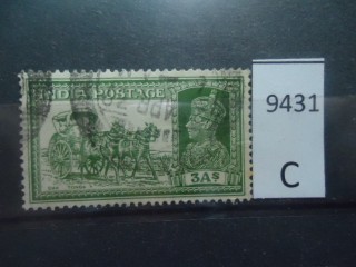 Фото марки Индия 1937г